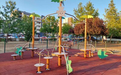 Postavitev otroškega igrišča v Nišu-Pantelej